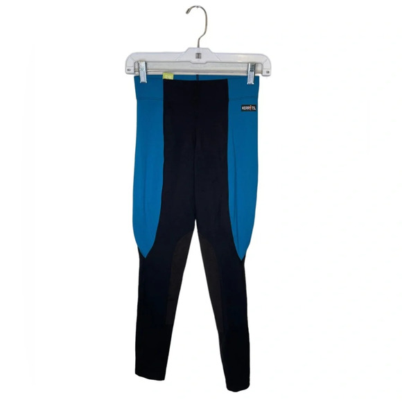 NWT Kerrits Women’s Flow Rise Equestrian Knee Patch Performance Leggings XS - Picture 1 of 9